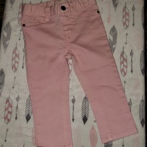 Cat and Jack nwt pink blue jeans 18 months